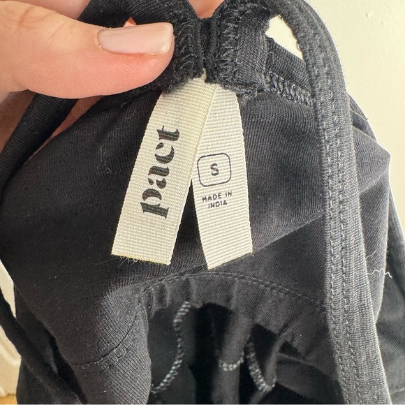 Pact Elegant Black Strapless Dress - Picture 6 of 7